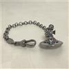 Vivienne Westwood Bracciale Vivienne Westwood Tiny Orb 17 cm canna di fucile trasparente multi ...