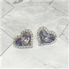Vivienne Westwood Orecchini Vivienne Westwood PETRA cuore conchiglia argento con custodia NO SC...
