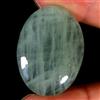 Gemstonedesire Cabochon ovale acquamarina Santa Maria naturale 36,30 ct 23x32x6 mm pietra pr...
