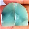 Gemstonedesire 21,60 ct. pietra di luna verde naturale lacrima fantasia coppia cabina 12x22x...