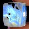Gemstonedesire 33,20 ct 100% pietra di luna arcobaleno naturale cuscino cabochon 22x24x6 mm ...