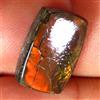 Gemstonedesire 5,50 ct.100% naturale multi fuoco ammmolite cuscino cabochon 9x14x4 mm pietra...