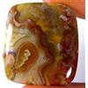 Gemstonedesire 32,00Cts Natural Classic Red Crazy Lace Agate Cushion Cab 23x26x5mm Losse Gems