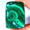 Gemstonedesire 110,00 ct.100% naturale grande malachite crisocolla cuscino cabina 29x41x5 mm...
