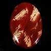 Gemstonedesire 102,70 ct 100% naturale pelle di serpente rosso diaspro cabina ovale 32 x 48 ...