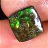 Gemstonedesire 5,00 ct.100% naturale multi fuoco ammmolite cuscino cabochon 10 x 11 x 3 mm p...