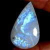 Gemstonedesire Pietra di luna flash arcobaleno naturale 36,60 ct.100% pera cabina 22 x 36 x ...