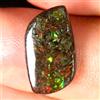 Gemstonedesire 5,50 ct. 100% naturale multi fuoco ammolite fantasia cabochon 9 x 15 x 3 mm p...