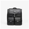 Calvin Klein Zaino Calvin Klein Bold Pebble Flap Backpack Black