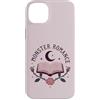 Unique Monster Romance Creations Custodia per iPhone 14 Plus Mostro Romance Book Lover Gothic Reading Moon