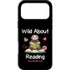 Adorable Sea Otter Animal Lover Custodia per iPhone 17 Pro Max Wild About Reading Fun Sea Otter Bibliotecario di lettura del libro