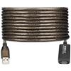 Ewent Cavo Amplificatore USB 2.0 Attivo 20 Metri, Prolunga USB Maschio/Femmina con Ripetitore Segnale Integrato, Alta Velocità 480 Mbps, Ideale per PC, Stampanti, Webcam e Periferiche
