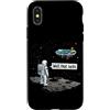 Astronaut Galaxy Space Planet Galaxy Uni Custodia per iPhone X/XS Beh, che succhia la terra piatta astronauta pianeti divertenti spazio
