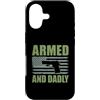 Gun Dad Father Gifts Custodia per iPhone 17 Armato E Papà Divertente Pistola Papà Padre Tiro Umorismo