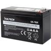 Vultech Batteria Ricaricabile AGM VRLA 7AH 12V Sigillata al Piombo Faston F2 per UPS (Gruppi di Continuità), sistemi di Videosorveglianza, Allarmi, Giocattoli Elettrici,Bici Elettriche