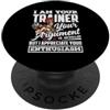 Funny Fitness Gym Quotes & Personal Trai Divertente Personal Trainer Palestra Fitness PopSockets PopGrip Adesivo