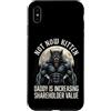Gattino Divertente Meme Del Lupo Mannaro Custodia per iPhone XS Max Not Now Kitten Daddy Is Increasing Shareholder Value