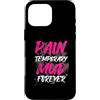 Mud Run Marathon Outfits Schlammlauf Des Custodia per iPhone 16 Pro Max Pain Temporary Mud Forever Muddy Race Mud Run