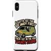 Lakelandwholesale1 Shirt Company Custodia per iPhone XS Max I Gotta See The Candy First Funny Reaper Van Graphic