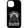 Gattino Divertente Meme Del Lupo Mannaro Custodia per iPhone 14 Not Now Kitten Daddy Is Increasing Shareholder Value