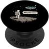 Astronaut Galaxy Space Planet Galaxy Uni Beh, che succhia la terra piatta astronauta pianeti divertenti spazio PopSockets PopGrip Adesivo