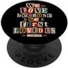 Bible Scripture John 4:19 Tees We Love Because He First Loved Us 1 Giovanni 4:19 Versetto della Bibbia PopSockets PopGrip Adesivo
