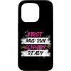 Mud Run Marathon Outfits Schlammlauf Des Custodia per iPhone 15 Pro First Mud Run leggermente Ready Muddy Race Mud Run Mud Run