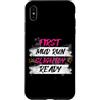 Mud Run Marathon Outfits Schlammlauf Des Custodia per iPhone XS Max First Mud Run leggermente Ready Muddy Race Mud Run Mud Run