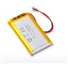 AFTERTECH 103665 3000mAh 3Ah 65x36x10mm CELLA POLIMERI DI LITIO LI-POLIMER LIPO 3,7v 3,7v RICARICABILE CON BMS E CONNETTORE JST PHR 02 M4E1