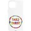 Funny Hawaiian Nerdy Tacky Tourist Dress Custodia per iPhone 15 Tacky Tourist Day Costume Idea Tacky Tacky Tacky