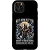 Gattino Divertente Meme Del Lupo Mannaro Custodia per iPhone 11 Pro Not Now Kitten Daddy Is Increasing Shareholder Value