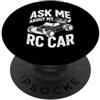 Funny RC Car Gifts for Men and Women RC Auto Telecomando Auto da Corsa RC PopSockets PopGrip Adesivo