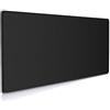 Cmhoo - Tappetino professionale XXL da gaming, per mouse e computer, 90 x 40 x 0,2 cm, ampio, nero