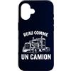 Vintage Big Rig Driver Gift Semi-Truck S Custodia per iPhone 16 Beau Comme Un Camion Trucker Classic Semirimorchio