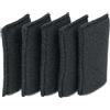 vhbw 5x filtro compatibile con Einhell TE-VC 18/10 Li-Solo/EX/NA | per 18/10 Li-Solo aspirapolvere - Filtro in spugna nero