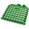 vhbw filtro compatibile con Rowenta RO4323FA411, RO4323IA410, RO4323R1410, RO4323R1411, RO434101410 aspirapolvere - filtro HEPA bianco/verde