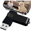 Generic Chiavetta USB 512GB 2 in 1 con USB-C e USB-A - Pen Drive in Metallo Ultra, Penna USB Tipo C 2 in 1 Pendrive Compatto per PC, Laptop, Smartphone e Tablet