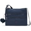 Kipling Borsa a tracolla Alvar da donna, M, Blu Blu, Medium