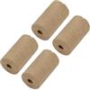 Abaodam Tappi in Sughero Protettivi per Piccolo 4 Pezzi in Materiale Sintetico Resistente per Accessori Musicali Efficaci e Durevoli