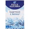 Felce Azzurra Set 12 FELCE AZZURA Felce Sacchetti Profumati 3 Pezzi Classico Detergenti Panni