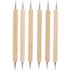 BAOFUYA Set di 6 Penne per Incisione, Strumento a Doppia Punta per Tracciatura, Punteggiatura, Arte delle Unghie, Pittura su Pietra, Modellazione Ceramica, Artigianato in Pelle