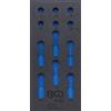 BGS 4092-1 | Modulo per carrelli portautensili 1/3 | vuoto | per BGS 4092