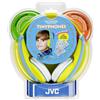 JVC HA KD5-Y - Kopfhörer - volle Größe - Gelb (HAKD5Y)