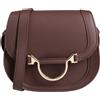 BORBONESE - Borsa a tracolla - Cioccolato