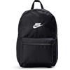 Nike Unisex Heritage 2.0 Zaino Black/Black/White One Size