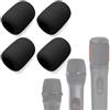 Voarmaks Copertura per microfono in schiuma compatibile con microfoni wireless JBL PartyBox, sistema a due microfoni wireless, PartyBox Mic 100 Wird Microfono in spugna filtro antipop parabrezza
