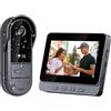 TKMARS 1080P Videocitofono Campanello Senza Fili, Senza WiFi e APP, Schermo 4,3