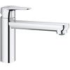 Grohe 31715000 BauCurve Rubinetto Miscelatore per Lavello Bocca C Media, Cromo