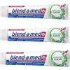Blend-a-med 3 X Blend-a-med Erbe Clean Dentifricio protezione completa - 75 ml ciascuno