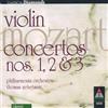 wolfgang Amadeus Mozart Violinkonzerte 1,2+3 (CD)